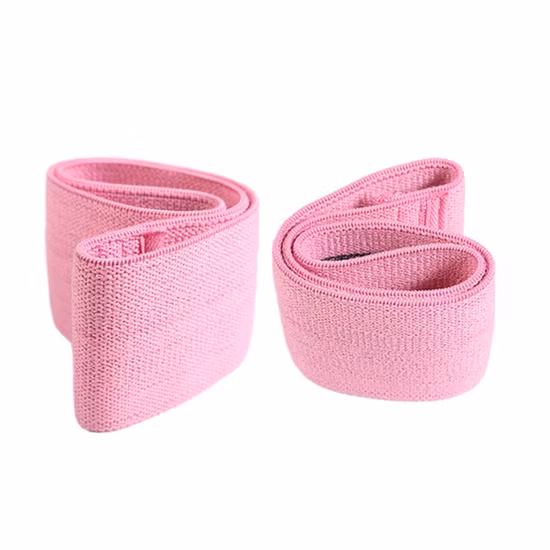 Пользовательский логотип Тренажерный зал Фитнес Хип Спорт Упражнения Ткань Эспандер Фабрика