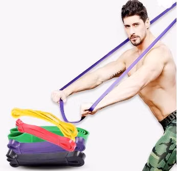 Группа для фитнеса и йоги, 11 шт., эластичная лента, длинная тканевая латексная лента для ягодиц, индивидуальный набор, эластичная лента